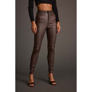 12th Tribe Nixon Mocha Coated Pants Size 3030